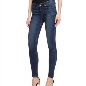 Paige skyline skinny jeans. Barley worn